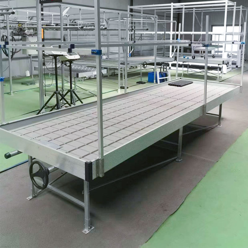Flood Tray Table - ถาดปลูกพืชไฮโดรโปนิกส์ในโรงเรือน ขนาด 6x8 ฟุต แบบน้ำท่วม 4x8