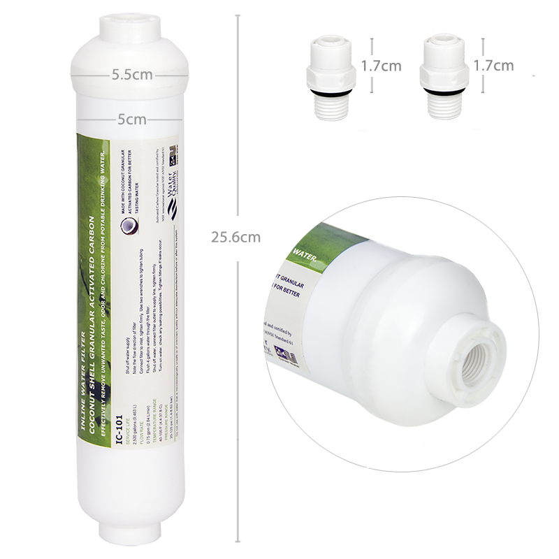Coronwater Inline RO GAC Posfi - Carbon Filter Inline บทวิจารณ์และราคา