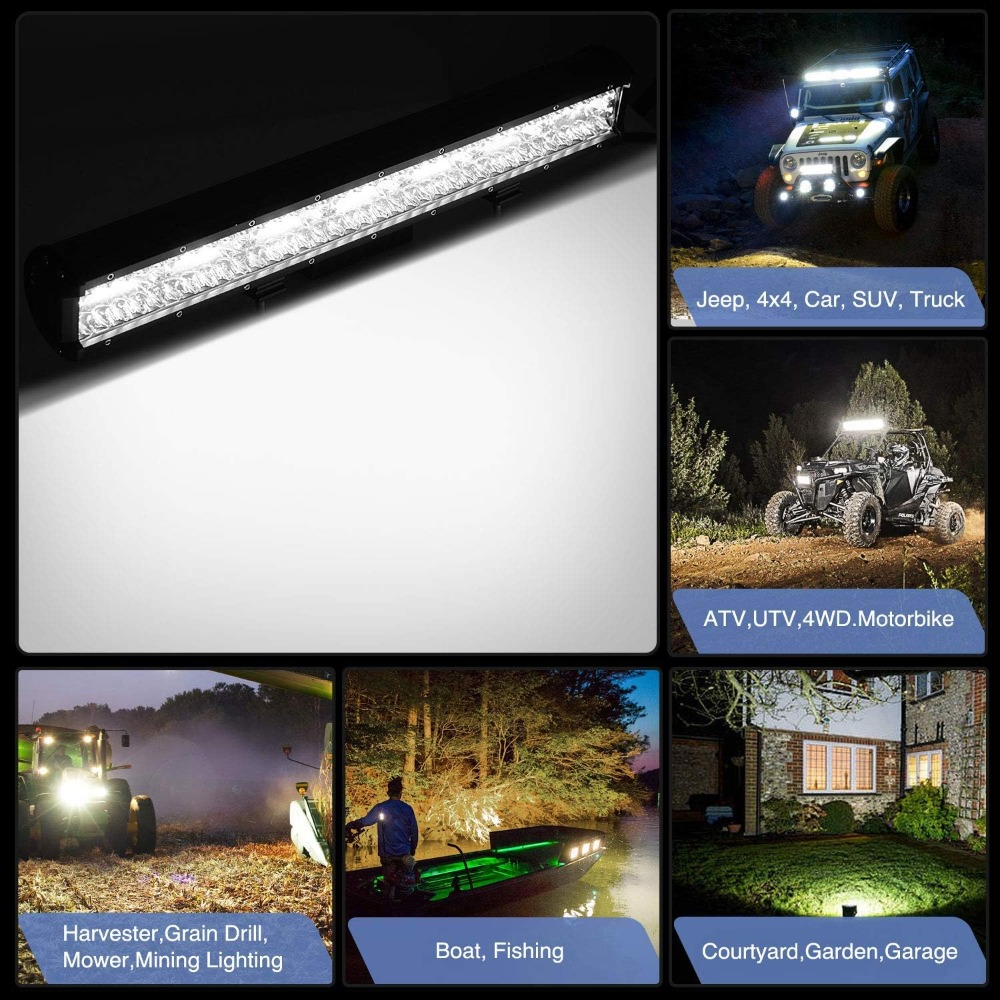 ชุดไฟ LED คอมโบ Nilight 20' แบ - Flood Tray Table บทวิจารณ์และราคา