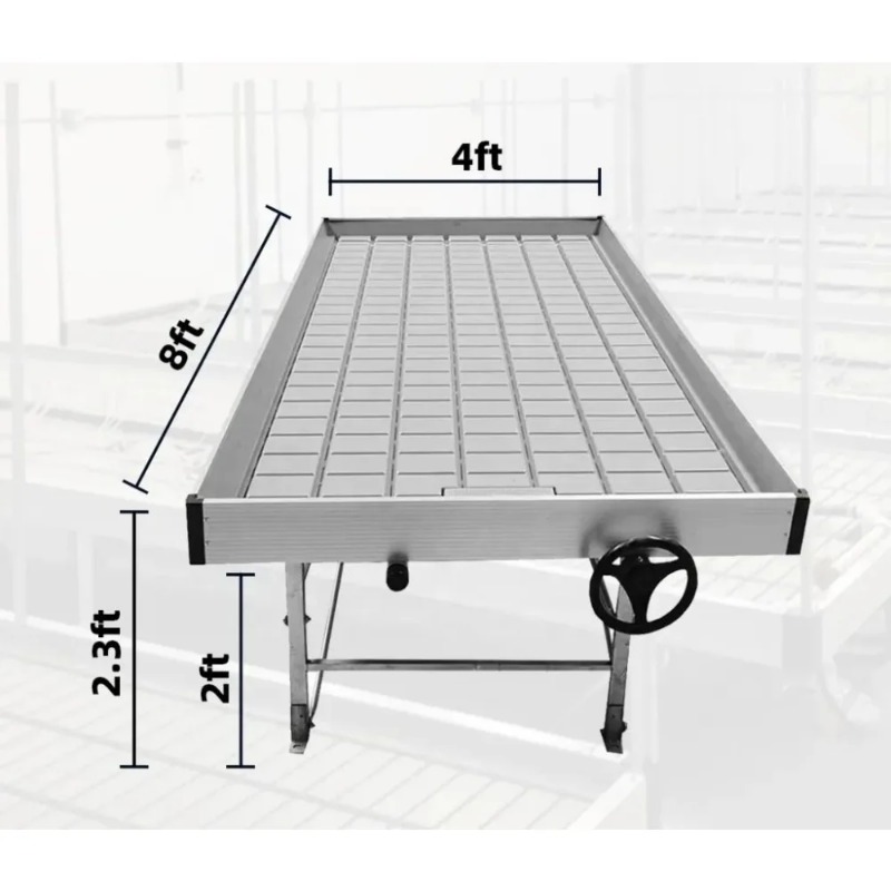 โต๊ะปลูกพืชในโรงเรือนแบบเคลื่อ - Flood Tray Table บทวิจารณ์และราคา