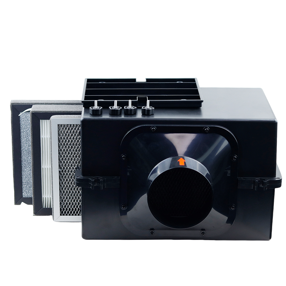 กล่องกรองอากาศแบบอินไลน์พร้อมแ - Carbon Filter Inline บทวิจารณ์และราคา